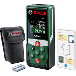 Medidor láser marca Bosch PLR 30 C
