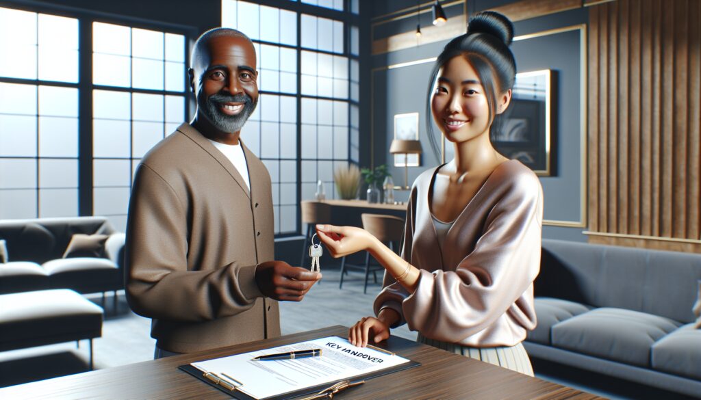 Plantilla de documento de entrega de llaves de un alquiler en Word/PDF